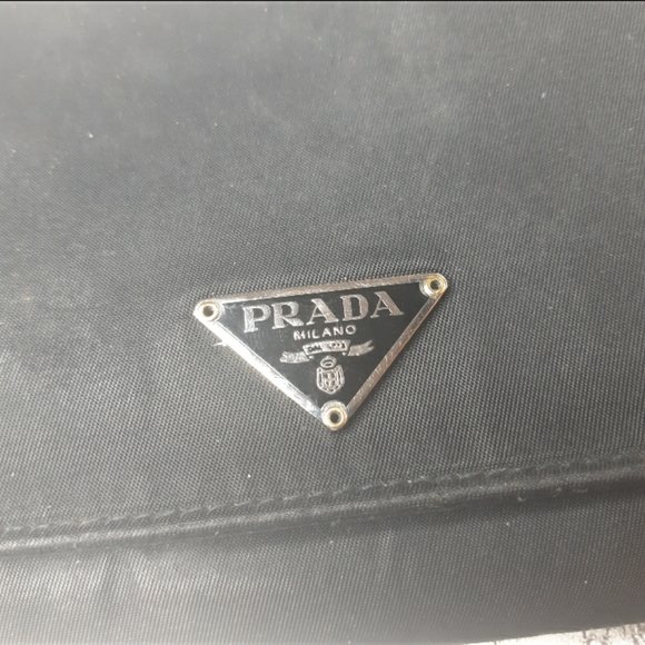Prada long wallet / Woc with added chain nero - Picture 9 of 9